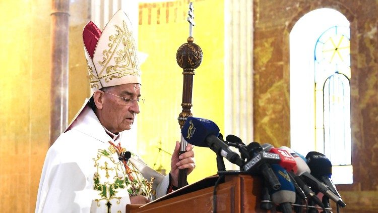2020.07.12 Messa Patriarca Maronita Cardinale Bechara Rai - domenica 12 luglio 2020