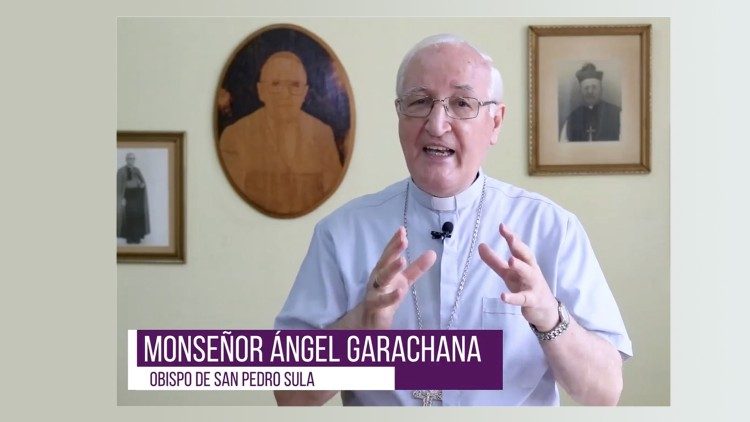 Archivo. 2020.07.13 -  Jornada diocesana en Honduras, presidente de la CEH Mons. Angel Garachana
