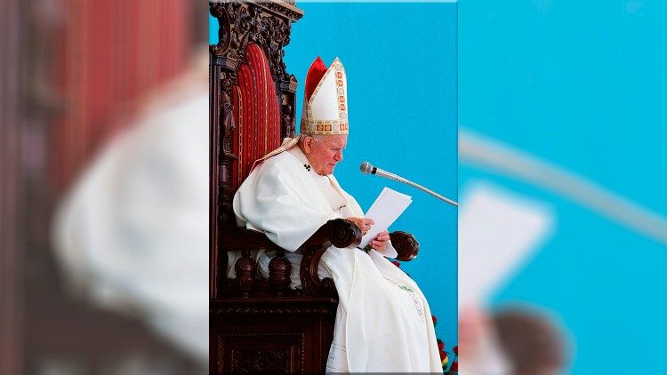 Sv. Janez Pavel II. v Loretu 1995.