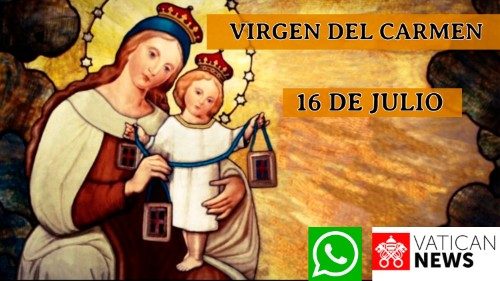 Oyentes de Vatican News rezan a la Virgen del Carmen por el fin de la pandemia