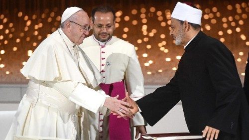 Le Pape appelle à s’engager chaque jour pour le dialogue interreligieux