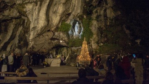 À Lourdes, Noël dans un climat de prière et de communion 