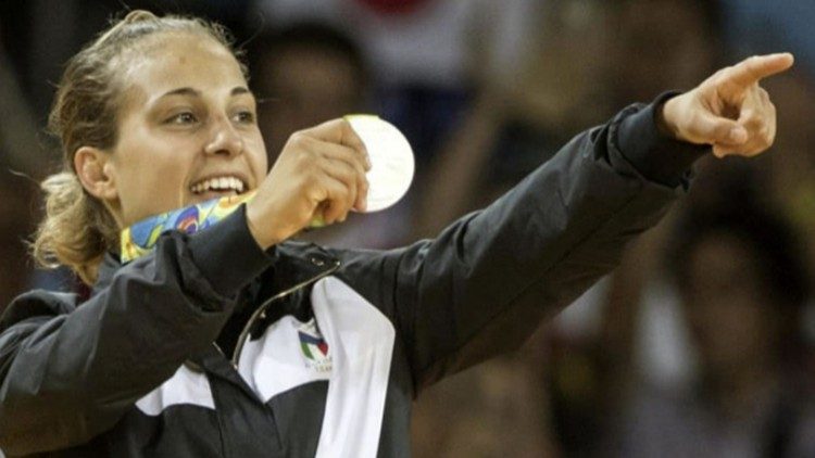 Odette Giuffrida con l'argento alle Olimpiadi di Rio 