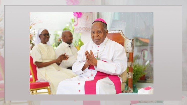 2020.07.21 Mons. Pierre Marie Coty, vescovo emerito di Daloa in Costa d'Avorio