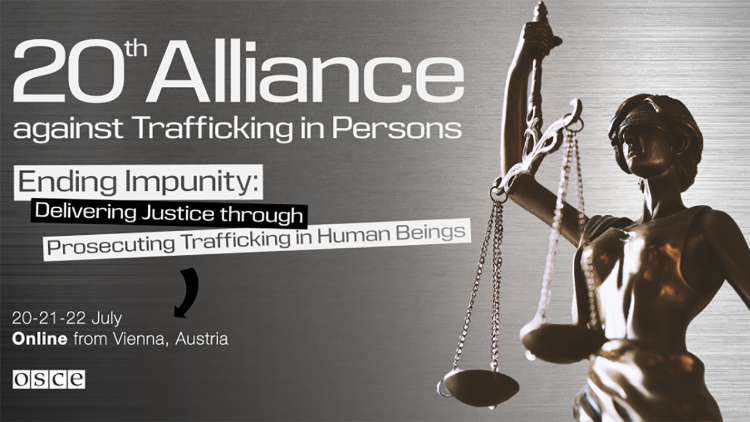 Alliansen mot människohandels 20:nde konferens i Österrike där Heliga Stolens msgr Grech aktivt deltog med fyra inlägg