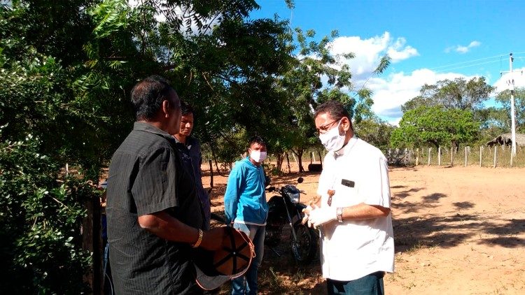 Archivo. 2020.07.24 indígenas de Maranhão-Brasil-donación de comida. covid19