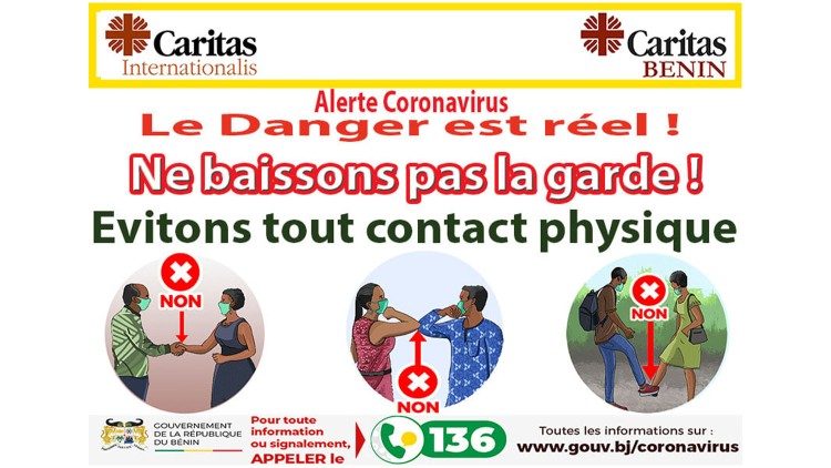 Campagne anti-Covid-19 de Caritas Bénin