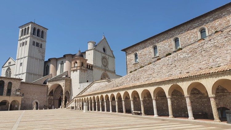 Die Franziskus-Basilika in Assisi