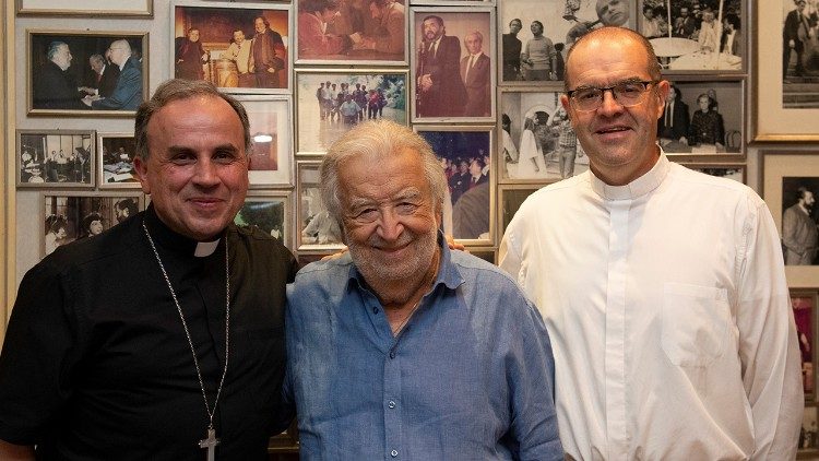 Monsignor Domenico Pompili, Pupi Avati e monsignor Davide Milani