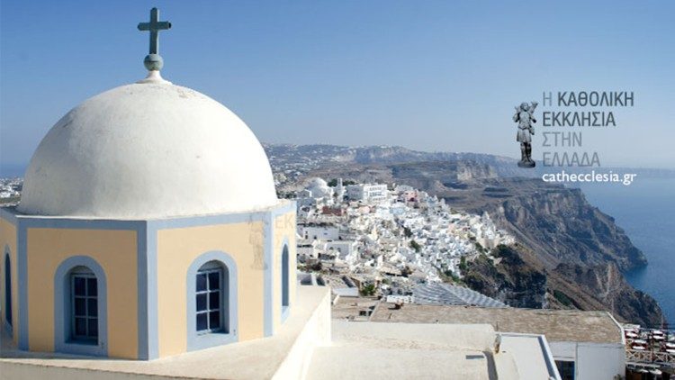 La Grèce compte 350 000 catholiques latins, selon l'épiscopat local. 