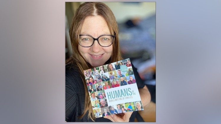 Humans of the World Meeting of Families edited by Brenda Drumm pictured in photo
