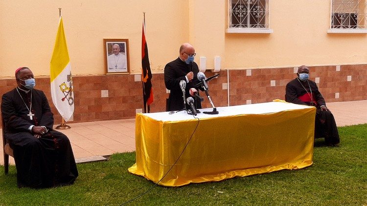 2020.09.21 Anúncio novo Núncio Apostólico para Angola e São Tomé e Príncipe, D. Giovanni Gaspari