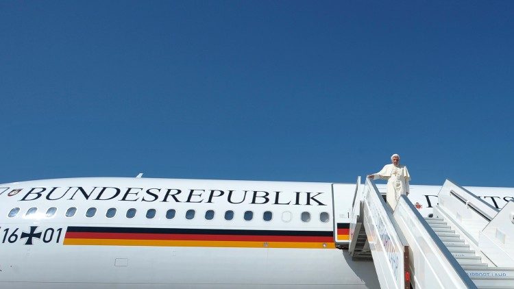 Бэнэдыкт XVI падчас візіту ў Германію ў 2011 г.