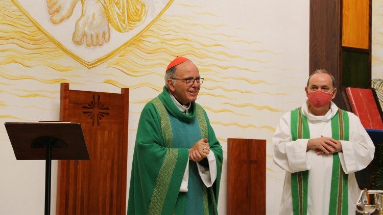  Cardeal Manuel Clemente, durante a Missa