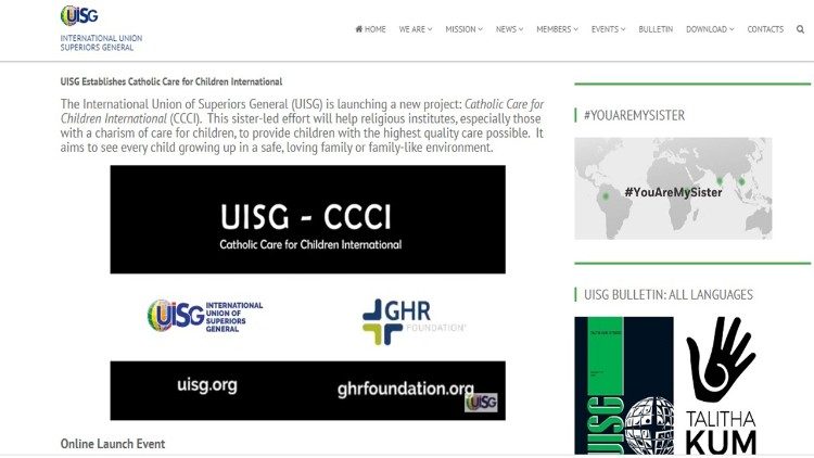 UISG - துறவு சபைகளின் உலகத் தலைவர்கள் அமைப்பினரின் இணையம்