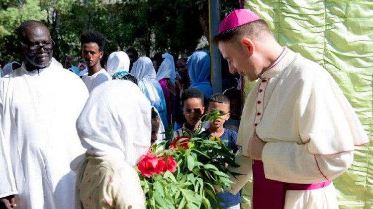 2020.10.03 cerimonia di recezione del nuovo nunzio apostolico in sudan e eritrea
