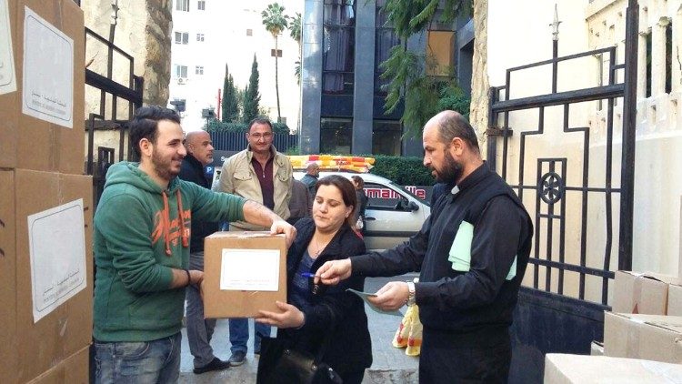 宗座援助苦难教会基金会在黎巴嫩援助基督徒