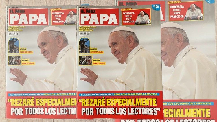 Kopertina e revistës "Il mio Papa"
