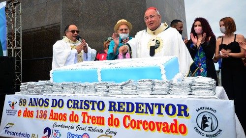 Cristo Redentor comemora 89 anos com as bênçãos da padroeira do Brasil