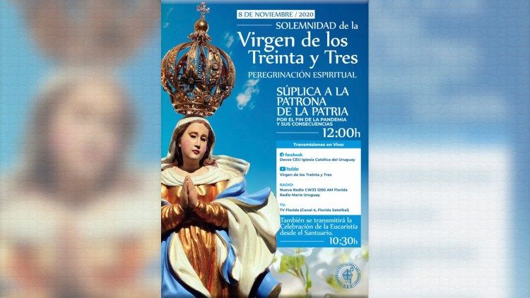 Virgen de los Treinta y Tres, Patrona de Uruguay.