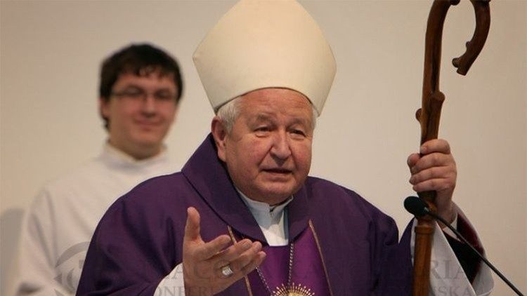 Mons. ThDr. Štefan Sečka, PhD., spišský diecézny biskup (1953-2020) Foto: Jan Gemza, Zdroj: TK KBS