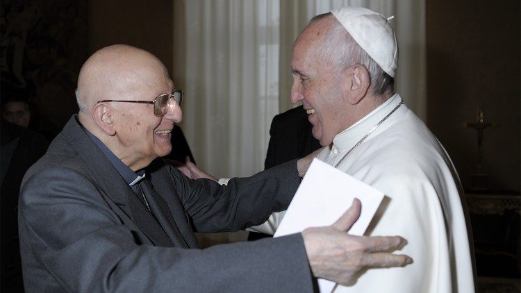 P. Bartolomeo Sorge in papež Frančišek