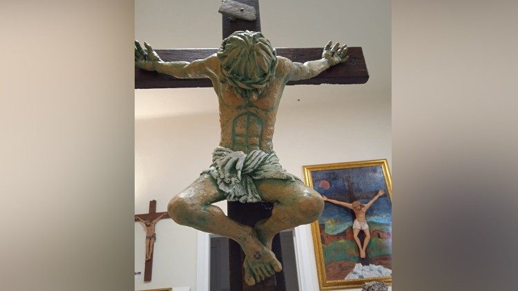 Works displayed in the International Crucifix Museum of Caltagirone