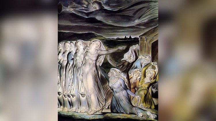 William Blake "Wise And Foolish Virgins"