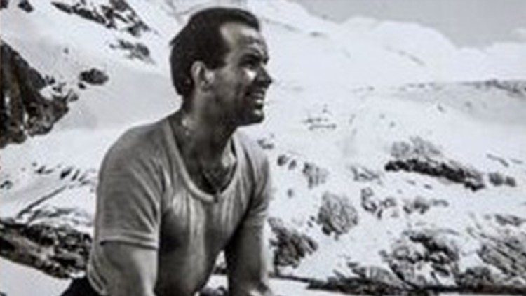Don Erminio Vanzetta, da giovane prete scalatore