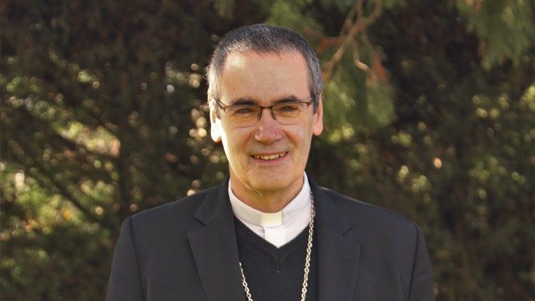Mgr Jacques Habert, nouvel évêque de Bayeux-Lisieux, en France.