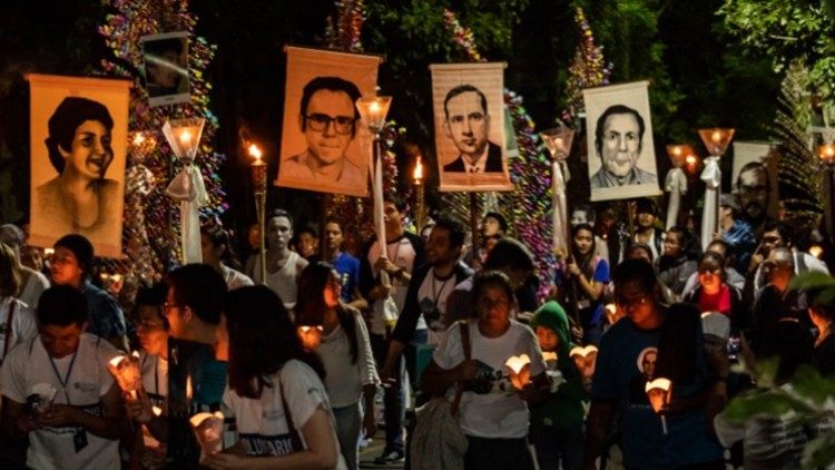 Erinnerung an die Märtyrer in El Salvador