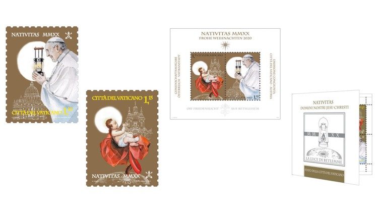 In diesem Jahr hat die Vatikanpost dem Friedenslicht eine Briefmarke gewidmet