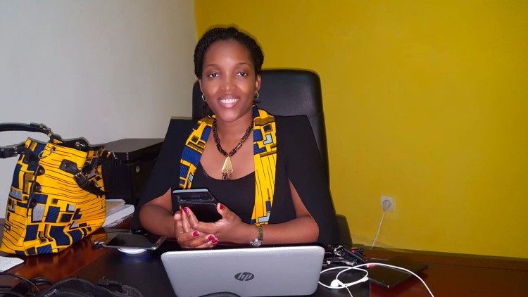 Sandrine Ngalula Mubenga sorgt für Stromregulierung im Kongo