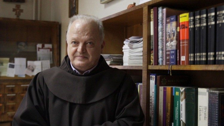 Fra Ivan Sarcevic, docente di teologia pastorale all'Istituto teologico francescano di Sarajevo