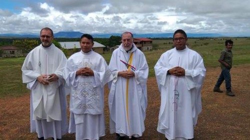 Venezuela: Vicariato de Caroní ordena un nuevo diácono indígena, Luis Alberto Pino