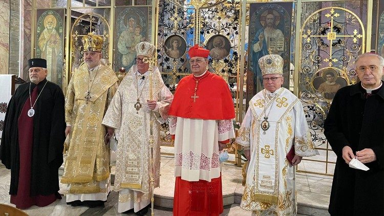 Интронизация на новия екзарх за Украинските католици от византийски обред в Италия 