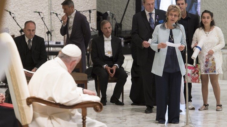 Il discorso di Elena Cattaneo a Papa Francesco, 18 maggio 2017