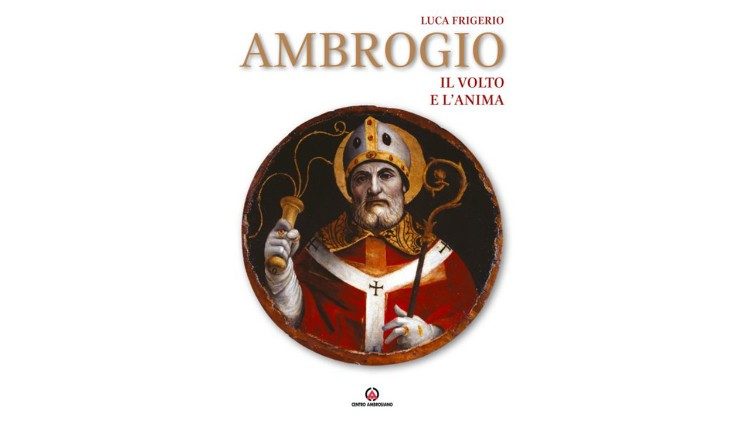 Sant'Ambrogio rappresentato con il flagello