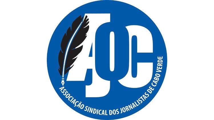 Simbolo da AJOC (Sindicato dos Jornalistas)  de Cabo Verde