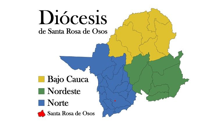 La diocesi di Santa Rosa de Osos