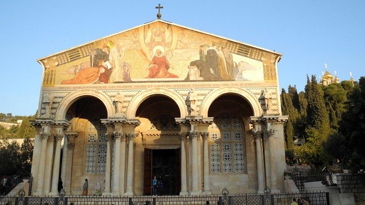 Nhà thờ ở Vườn Gethsemani