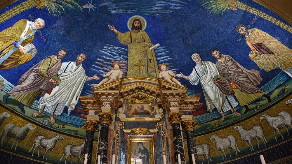 La mosaïque absidale de la Basilique