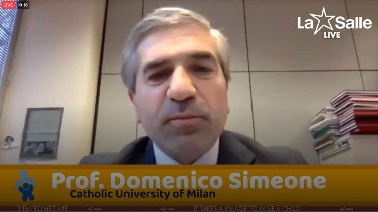 Domenico Simeone, preside facoltà Scienze della Formazione, Università cattolica