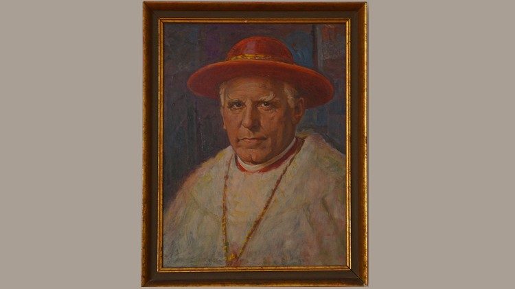 Kardinal Clemens August Graf von Galen. Portrait  Wilhelm Lauterbach, copyright Foto: Benediktinerinnen Burg Dinklage