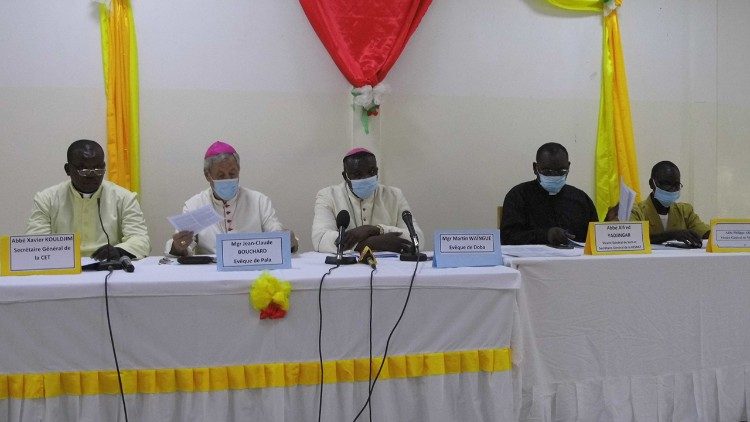 Some Chadian Bishops at a conference