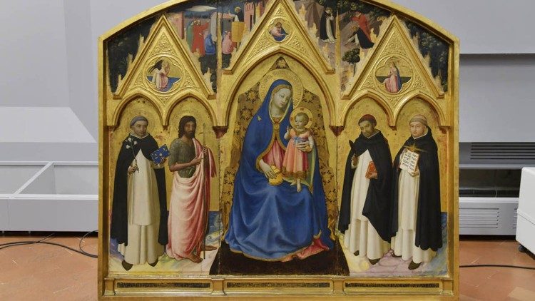 Beato Angelico, Pala di San Pietro Martire 1425 