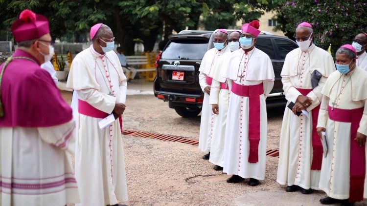 Ghanští biskupové s místním nunciem