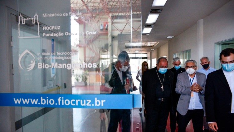 Visita ao complexo da Fundação Oswaldo Cruz, a Fiocruz