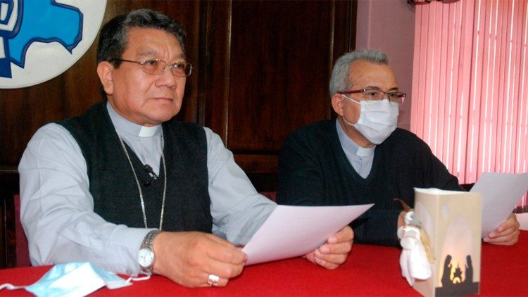 Monseñor Aurelio Pesoa, Secretario General de la Conferencia Episcopal Boliviana, en una foto de archivo.