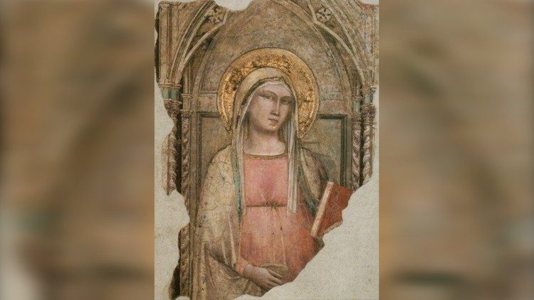 Taddeo Gaddi, Zoja e Lindjes, shek. XIV., Kisha e Shën Françeskut, Firenze